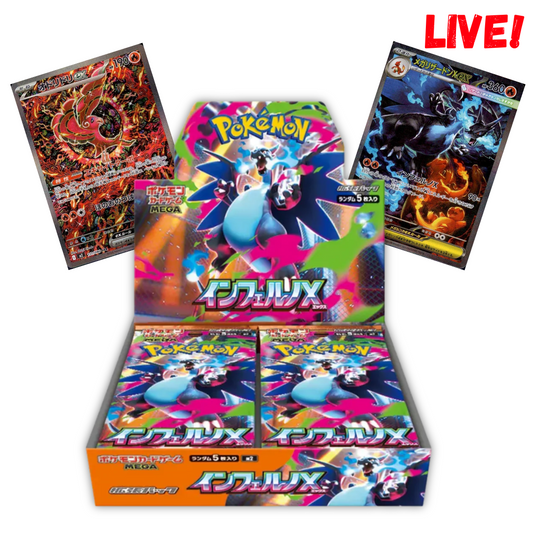 Pokemon Inferno X Booster Box (Live)