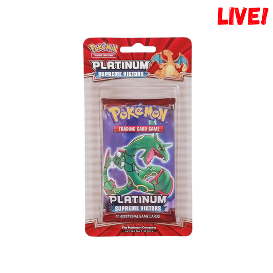 Pokemon Platinum Supreme Victors Blister Pack (Live)