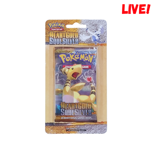 Pokemon HeartGold SoulSilver Base Blister Pack (Live)