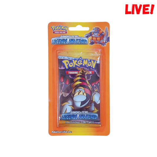 Pokemon Diamond & Pearl Legends Awakened Blister Pack (Live)