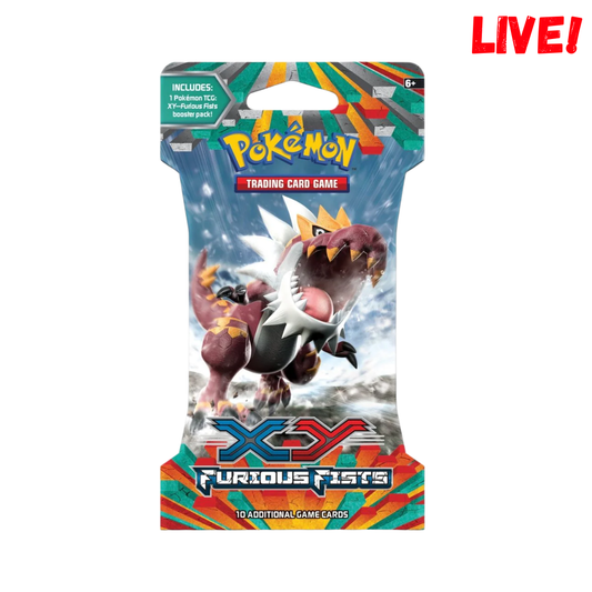 Pokemon XY Furious Fists Sleeved Booster (Live)
