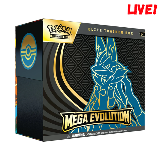 Pokemon Mega Evolution Lucario Elite Trainer Box (Live - Release Party 10.10.)