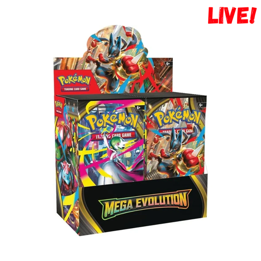 Pokemon Mega Evolution Booster Box (Live - Release Party 10.10.)