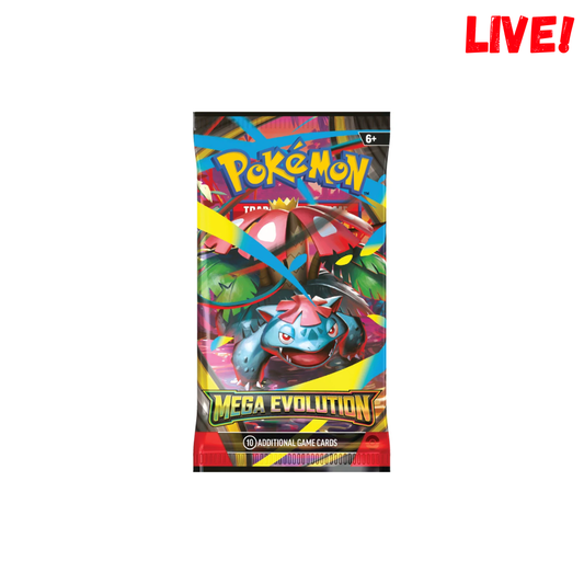 Pokemon Mega Evolution Booster (Live - Release Party 10.10.)
