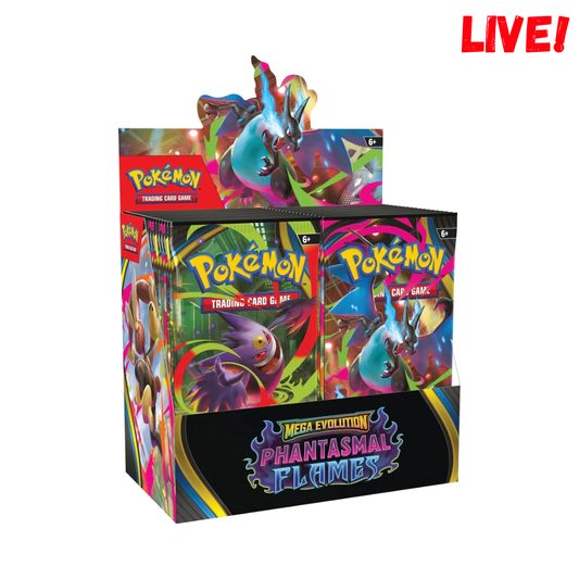 Pokemon Phantasmal Flames Booster Box (Live)