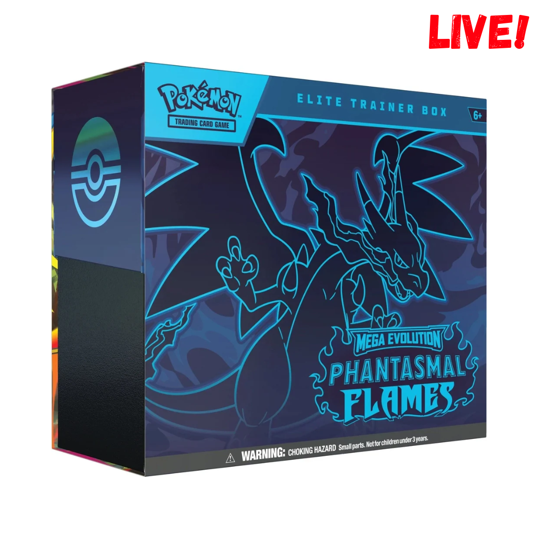 Pokemon Phantasmal Flames ETB (Live)
