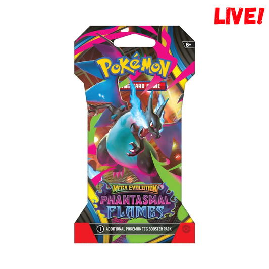 Pokemon Phantasmal Flames Sleeved Booster (Live)