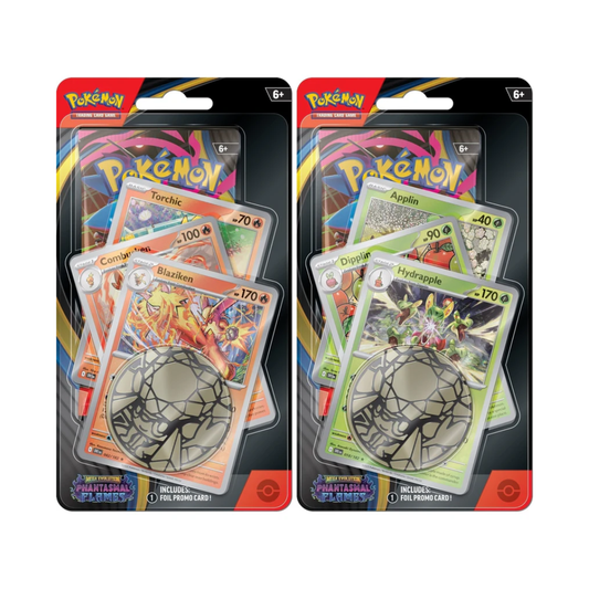 Pokemon Phantasmal Flames Premium Checklane Blister Sett