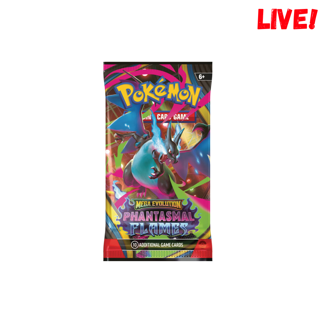 Pokemon Phantasmal Flames Booster (Live)