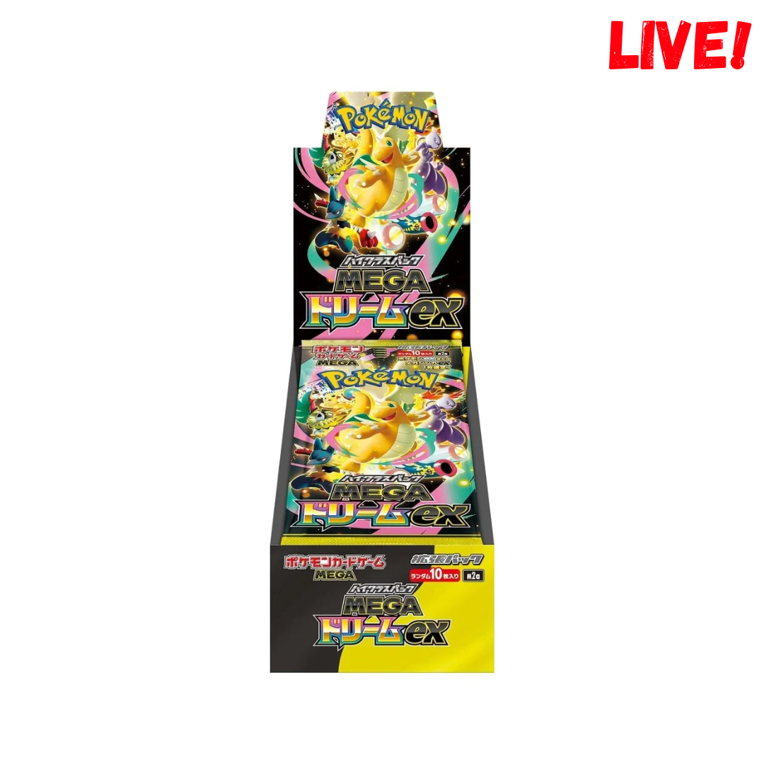 Pokemon Mega Dream EX Booster Box (Live)
