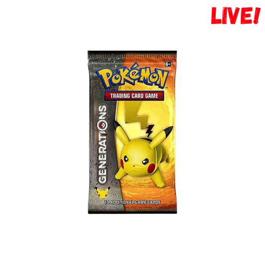 XY Generations Booster (Live)