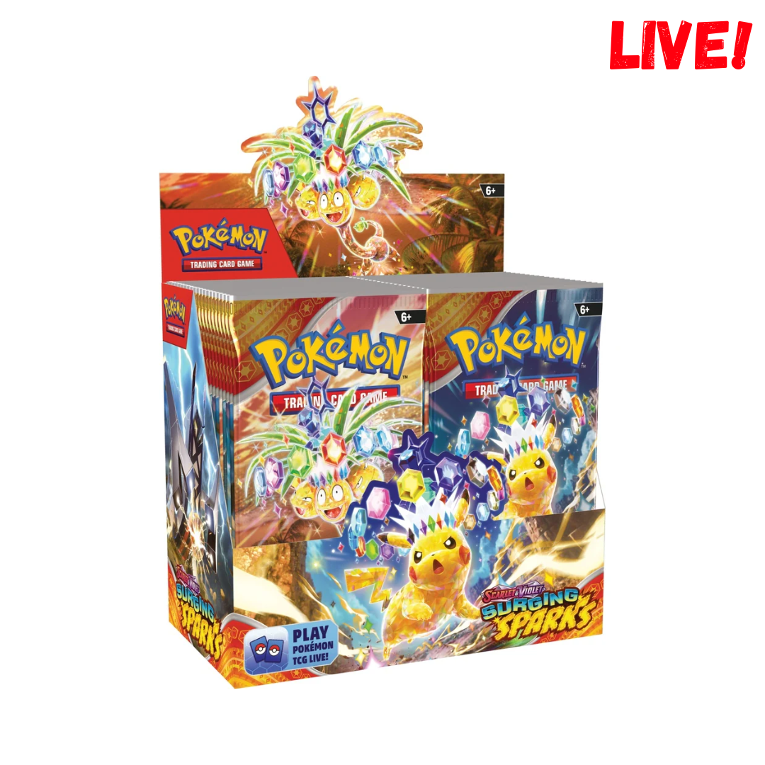 Surging Sparks Boosterboks (Live)