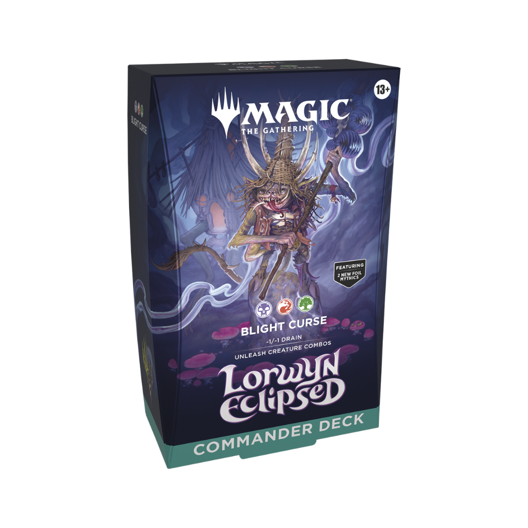 Magic: The Gathering - Lorwyn Eclipsed Blight Curse Commander Deck