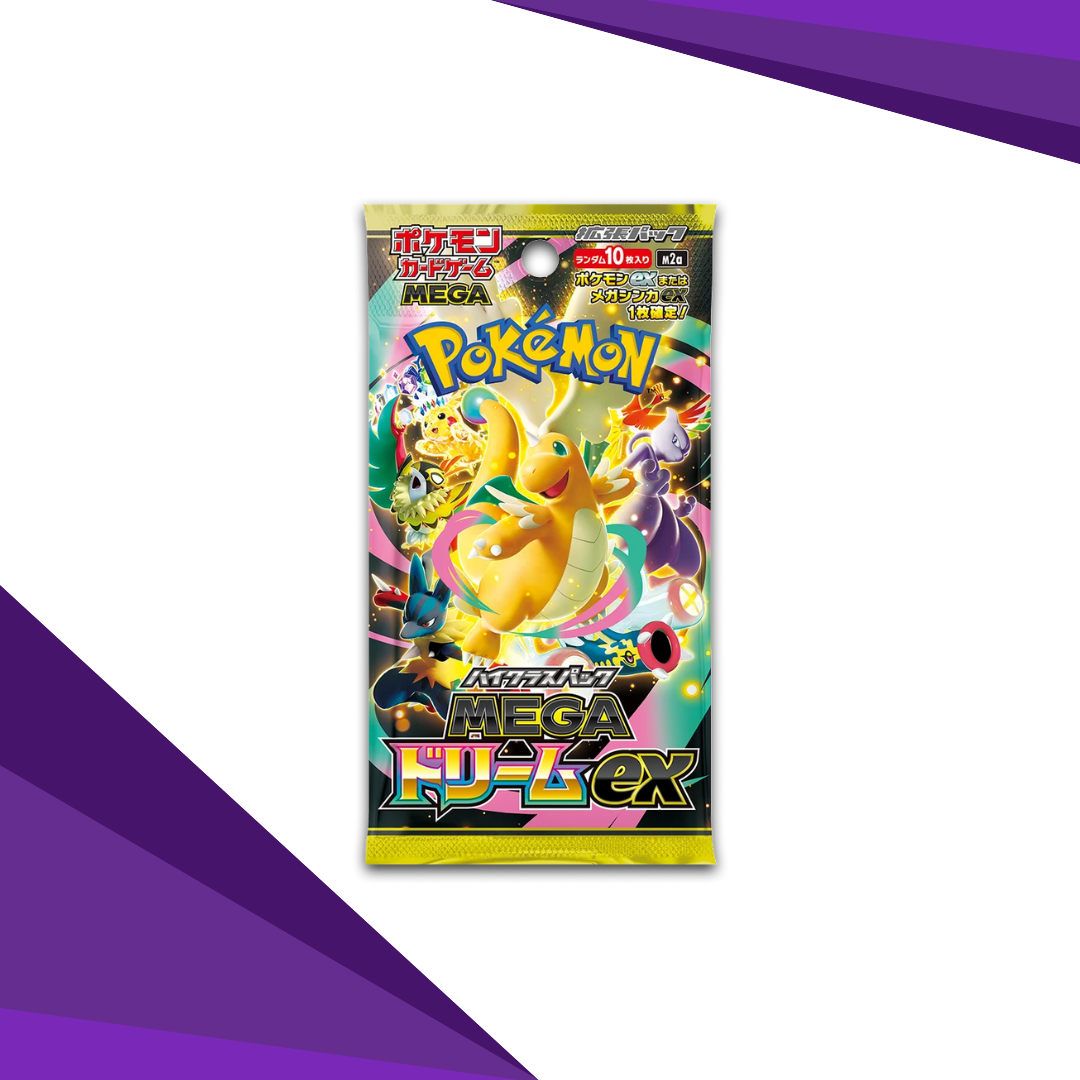 Pokemon Mega Dream EX Boosterpakke (Japansk)