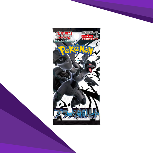 Pokemon Black Bolt Boosterpakke (Japansk)