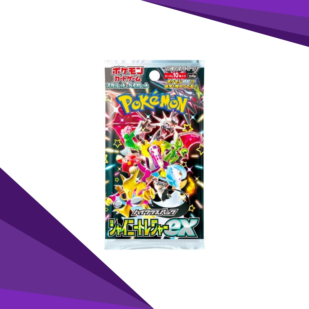 Pokemon Shiny Treasure EX Boosterpakke (Japansk)