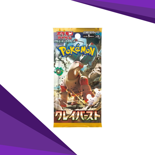 Pokemon Clay Burst Boosterpakke (Japansk)