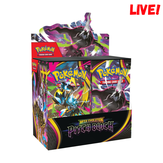 Pokemon Pitch Black Booster Box (Live)