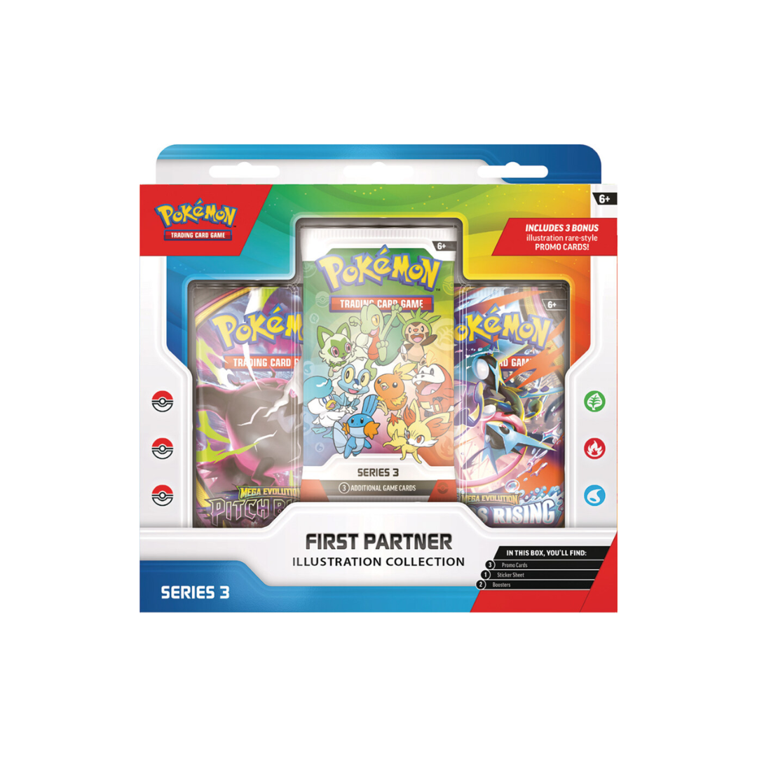 Pokemon First Partner Illustration Collection Series 3 (Live)