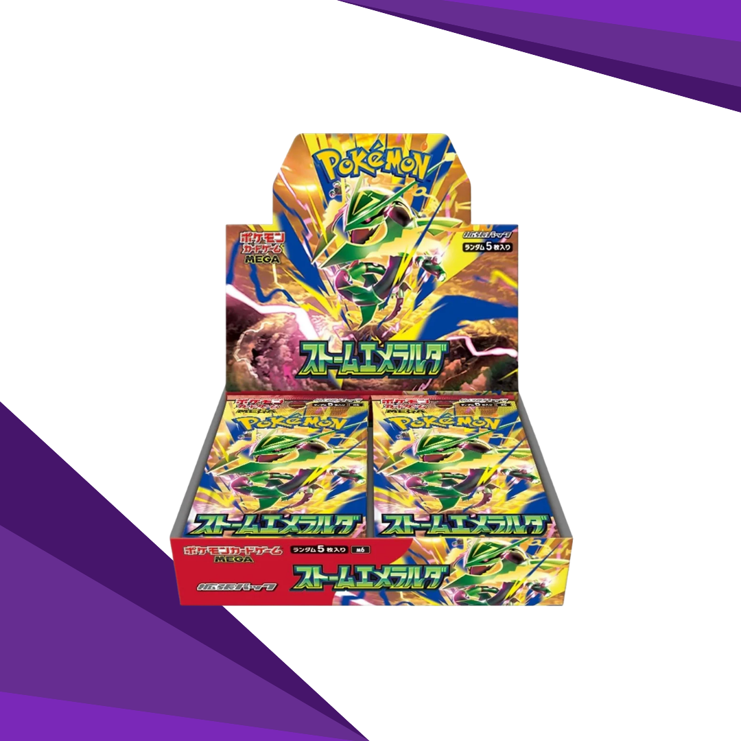 Pokemon Storm Emeralda Booster Box (Japansk)