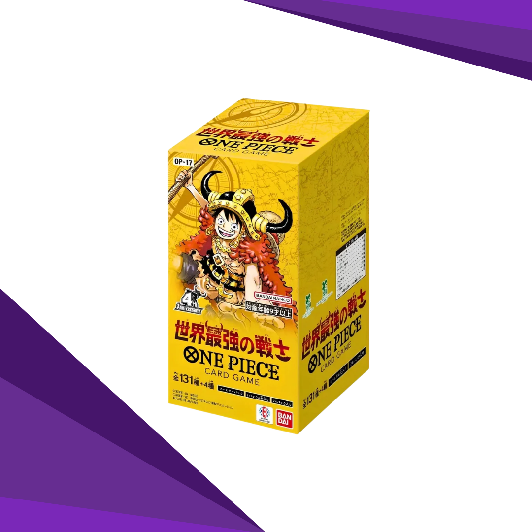 One Piece OP17 The World's Strongest Warriors Booster Box(Japansk)