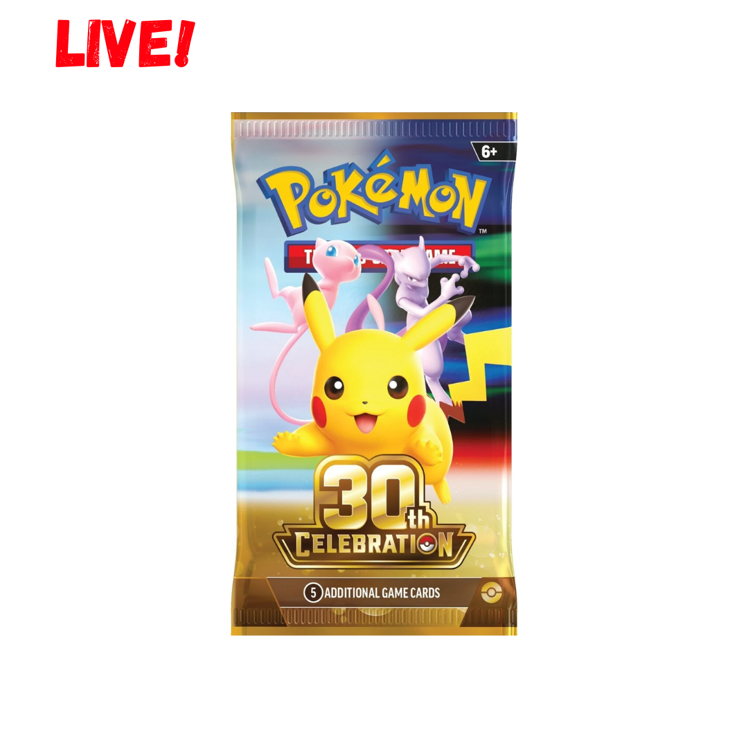 Pokemon 30th Celebration Booster (Live)