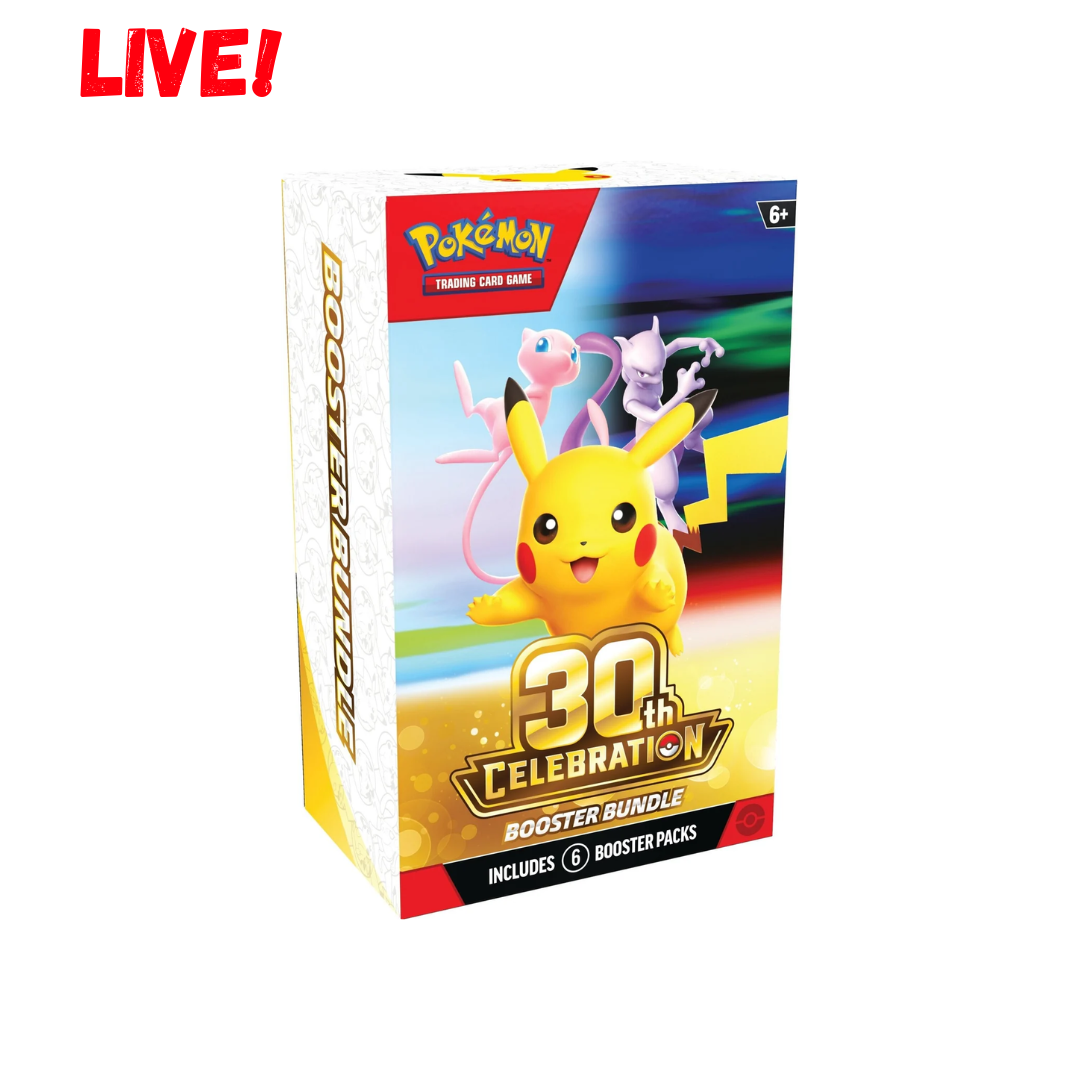 Pokemon 30th Celebration Booster Bundle (Live)