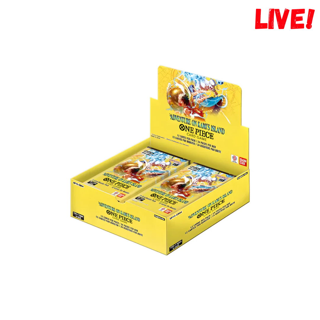 One Piece OP15 Adventure on Kami's Island Booster Box (Live)