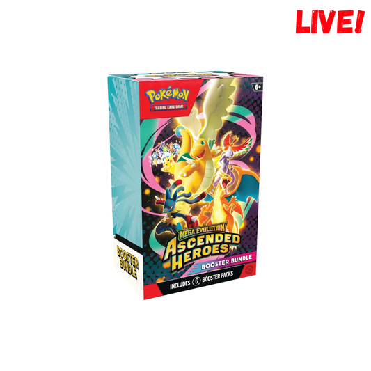 Ascended Heroes Booster Bundle (Live)