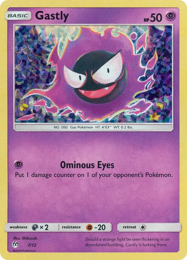 Gastly 7 - McDonald's Promos 2019