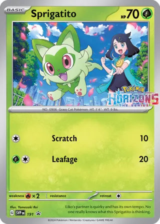 Sprigatito 191 - Scarlet & Violet Promos
