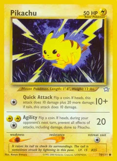 Pikachu 70/111 - Neo Genesis