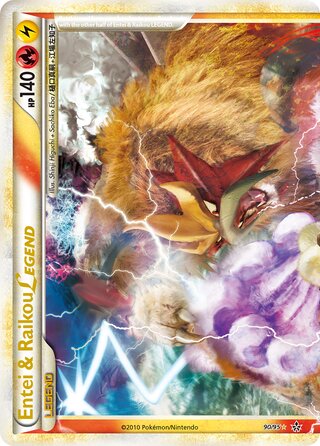 Entei & Raikou LEGEND 90/95 - Unleashed