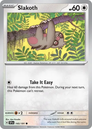 Slakoth 145/191 - Surging Sparks
