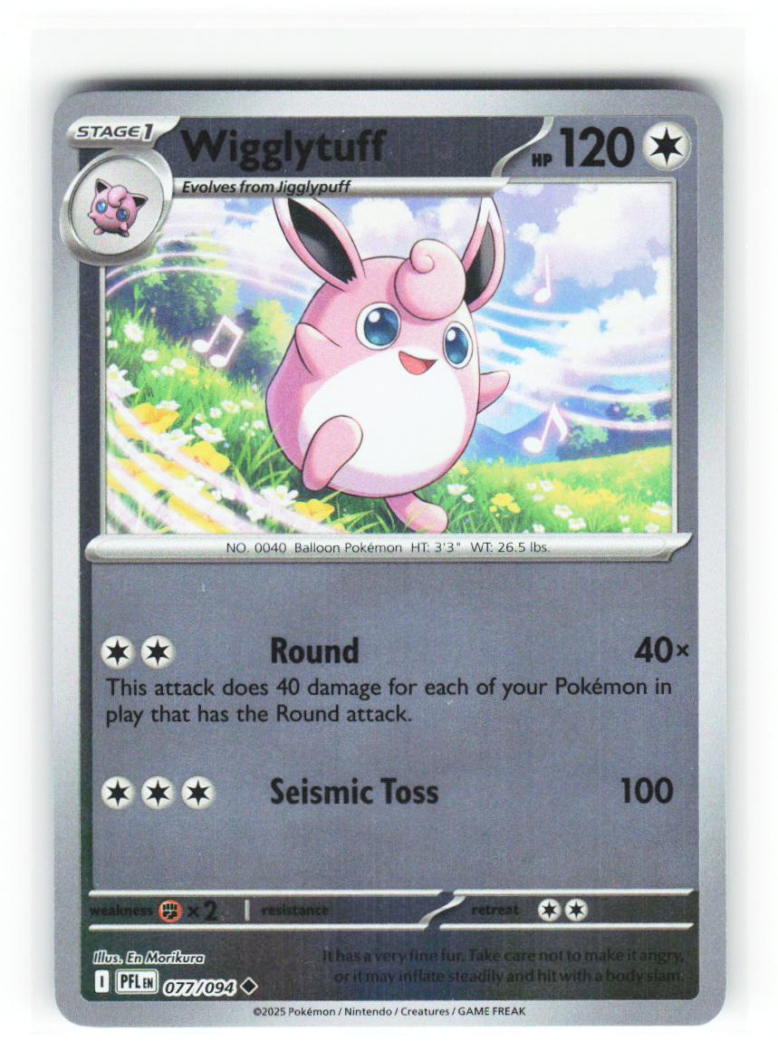 Wigglytuff 077/094 - Phantasmal Flames - NM (ID: 53134931979542) - front