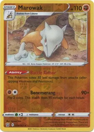 Marowak 070/163 - Battle Styles