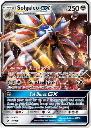 Solgaleo-GX 89/149 - Sun & Moon Base