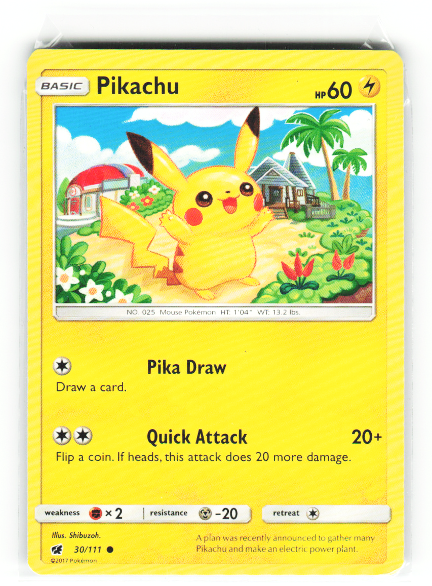 Pikachu 30/111 - Crimson Invasion