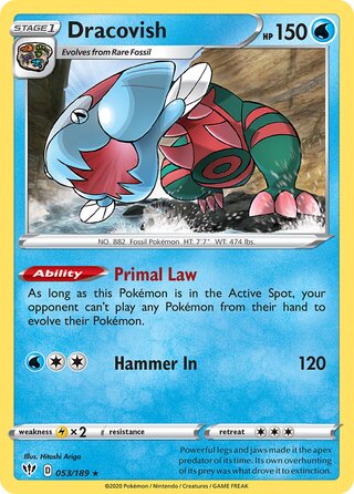 Dracovish 053/189 - Darkness Ablaze