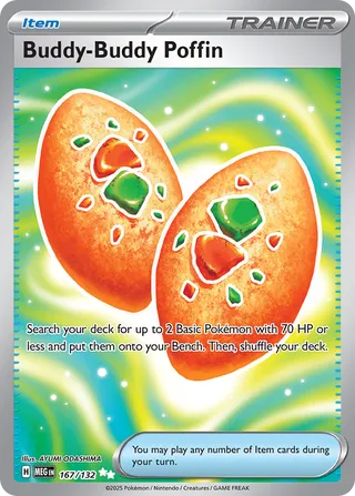 Buddy-Buddy Poffin 167/132 - Mega Evolution Base