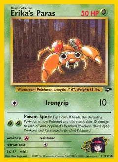 Erika's Paras 71/132 - Gym Challenge