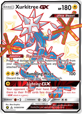 Xurkitree-GX SV58/SV94 - Hidden Fates