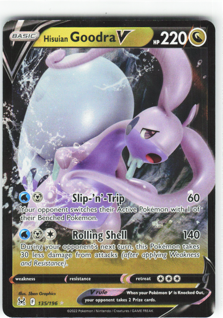 Hisuian Goodra V 135/196 - Lost Origin