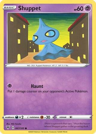 Shuppet 067/185 - Vivid Voltage