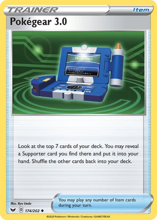 Pokégear 3.0 174/202 - Sword & Shield Base