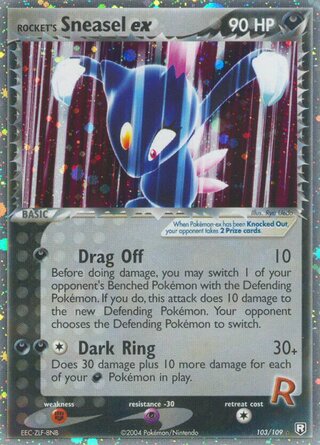 Rocket's Sneasel ex 103/109 - Team Rocket Returns