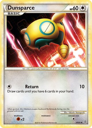 Dunsparce 29/95 - Unleashed