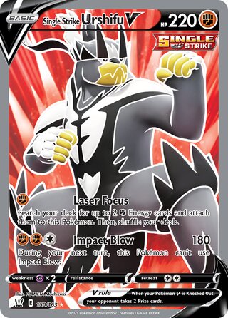 Single Strike Urshifu V 150/163 - Battle Styles