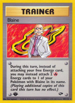 Blaine 100/132 - Gym Challenge