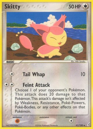 Skitty 41/100 - Crystal Guardians